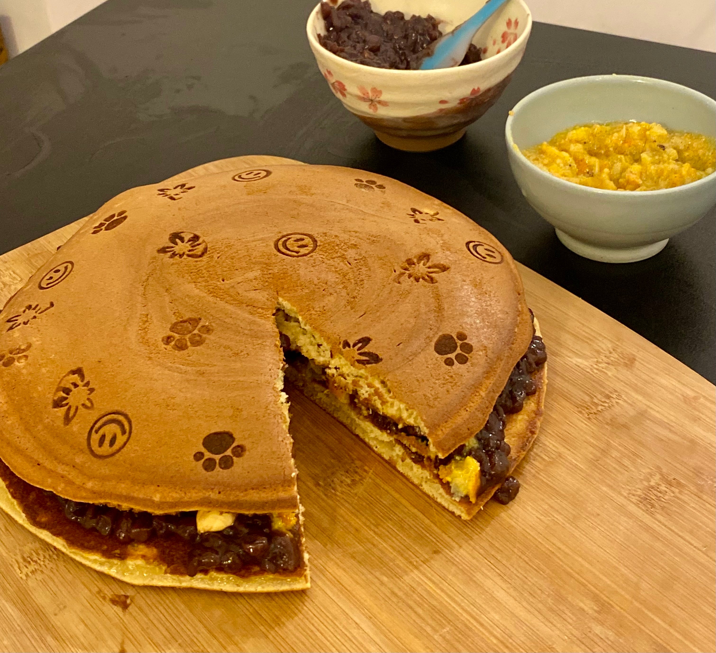 Dorayaki géant 6/8 parts