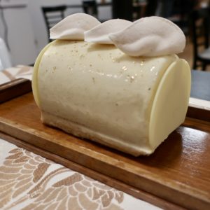 bûche au yuzu